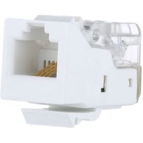 Механизм телефонной розетки Экопласт RJ-12, 6 контактов, белый LK45 855600 (артикул 16068791) – фото 1
