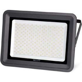 Светодиодный прожектор Wolta 5700K, 200 W SMD, IP 65, цвет серый, слим WFL-200W/06 (артикул 15749079) – фото 1