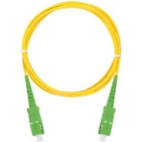 Соединительный волоконно-оптический шнур NIKOMAX желтый, 1м NMF-PC1S2C2-SCA-SCA-001 (артикул 15893343) – фото 1