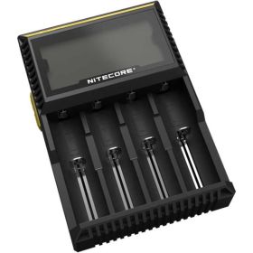 Зарядное устройство Nitecore D4 18650/16340 на 4АКБ Intellicharge V2 Совместим с Li-ion и Ni-MH/Ni-Cd аккумуляторами с автоматическим определением 11480 (артикул 28169684) – фото 1