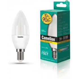 Светодиодная лампа Camelion LED10-C35/830/E14 10Вт 220В 13559 (артикул 15905275) – фото 1