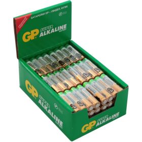 Алкалиновые батарейки GP Super Alkaline 24А ААA - 96 шт. в коробке 24ARS-2SB4 (артикул 16099967) – фото 1