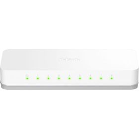 Неуправляемый коммутатор с 8 портами d-link 10/100Base-TX и функцией энергосбережения DES-1008C/B1A (артикул 21372388) – фото 1
