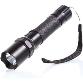 Аккумуляторный фонарь Ultraflash E145 220В, черный, CREE 1 Вт, 3 режима, 18650, бокс 12352 (артикул 15747661) – фото 1