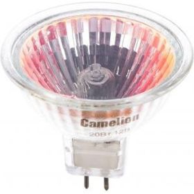 Галогенная лампа Camelion MR-16 20W 12V с защ.стеклом 3059 (артикул 15084356) – фото 1