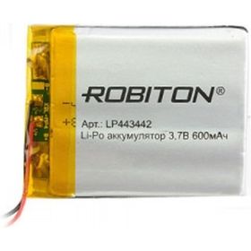 Аккумулятор ROBITON LP443442 3.7В 600mAh PK1 14072 (артикул 15949038) – фото 1