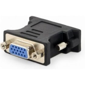 Переходник Cablexpert 29M/15F, черный, пакет A-DVI-VGA-BK (артикул 16016911) – фото 1