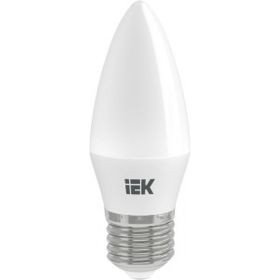 Лампа IEK LED C35 свеча 7 Вт 230 В 4000К E27 LLE-C35-7-230-40-E27 (артикул 16141000) – фото 1
