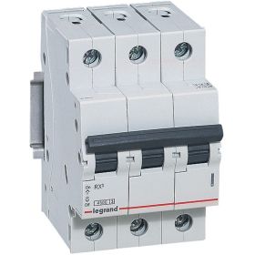 Автоматический модульный выключатель Legrand 3п C 40А 4.5кА RX3 Leg 419712 1199892 (артикул 15788576) – фото 1