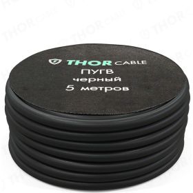 Провод ПУГВ Торкабель 1,0 черный 5 м в упаковке 0749524536762 (артикул 16457433) – фото 1