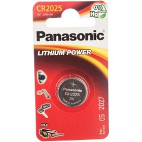 Дисковая литиевая батарейка CR2025 3В бл/1 Panasonic 5019068085121 (артикул 15545878) – фото 1