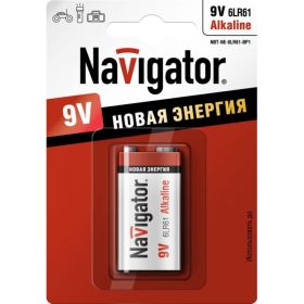 Батарейка Крона 94 756 NBT-NE-6LR61-BP1 блистер 1шт Navigator 4607136947566 149225 (артикул 15525280) – фото 1