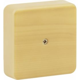 Распаячная коробка ЭРА 75х75х20 без клеммы сосна IP40 Б0031179 (артикул 15981977) – фото 1