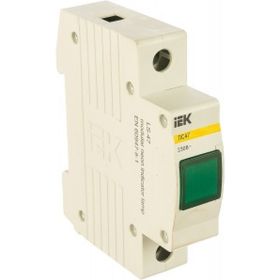 Сигнальная лампа IEK ЛС-47 зеленый ИЭК MLS10-230-K06 (артикул 15164829) – фото 1