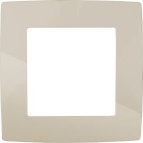 Рамка ЭРА 12-5001-02 на 1 пост, слоновая кость Б0014742 (артикул 15840992) – фото 1