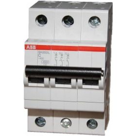Автоматический модульный выключатель ABB 3п C SH203L 4.5кА 25А 2CDS243001R0254 (артикул 15171972) – фото 1