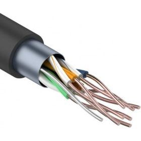 Кабель FTP 4PR 24AWG CAT5e 305м REXANT OUTDOOR 01-0146 (артикул 15557598) – фото 1