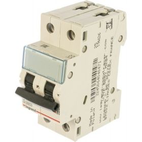 Автоматический выключатель Legrand TX3 C50A 2П 6000 404047 (артикул 15404669) – фото 1