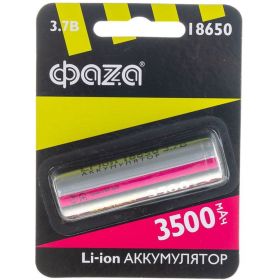 Аккумулятор ФАZА 18650 3500мАч BL-1 5028050 (артикул 16192446) – фото 1