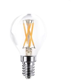 Светодиодная лампа Ultra «шар» LED G45 F 4W E14 3000K (артикул 17612958) – фото 1