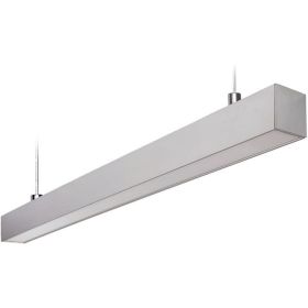 Подвесной линейный светодиодный светильник Uniel ULO-K10D 30W/5000K/L60 IP65 SILVER. UL-00004209 (артикул 15932413) – фото 1