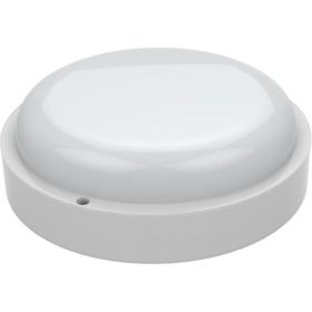 Светильник ЖКХ GAUSS LITE круг 12W 980lm 6500K 200-240V IP65 D140х48мм белый LED 1/40 126418312 (артикул 16856755) – фото 1