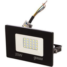 Прожектор светодиодный Gauss LED 20W COB IP65 613100320 (артикул 15500859) – фото 1