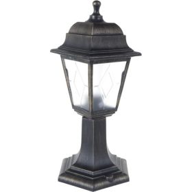 Садово-парковый светильник Camelion PP4204 C64 НТУ 04-60-001 У1 Оскар черный+бронза 13840 (артикул 15978082) – фото 1