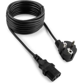 Кабель питания Cablexpert Schuko-C13, 4.5м, 6А, черный, с заземлением PC-186-15 (артикул 16206339) – фото 1