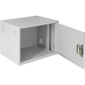 Настенный антивандальный шкаф 9U серый NETLAN EC-WS-096045-GY (артикул 15534458) – фото 1