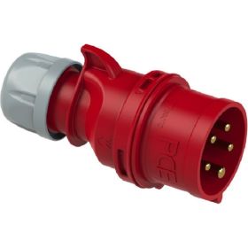 Кабельная вилка PCE 32А 380V 3P+N+E IP44 025-6 (артикул 16261563) – фото 1