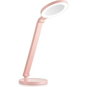 Настольный светильник Camelion KD-824 C14 розовый LED 9Вт, 230В, сенсорный, регулировка яркости и цветовой температуры, с зеркалом 13525 (артикул 15923730) – фото 1