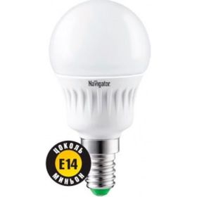Светодиодная лампа Navigator 94 468 NLL-G45-7-230-4K-E14 4607136944688 300232 (артикул 15525036) – фото 1
