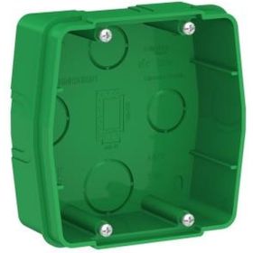 Монтажная коробка для силовых розеток Schneider Electric BLANCA, С/У, зеленый BLNMK000001 (артикул 16313837) – фото 1
