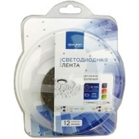 Светодиодная лента в блистере APEYRON 12В, 4.8Вт/м, smd 3528, зеленый 34BL (артикул 16154776) – фото 1
