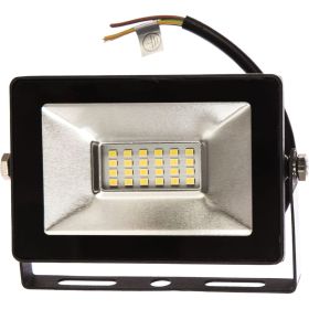 Светодиодный прожектор SAFFIT SFL90-20 2835SMD, 20W 6400K AC220V/50Hz IP65, черный в компактном корпусе 55064 (артикул 15690194) – фото 1