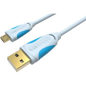 Кабель Vention USB 2.0 AM/micro B 5pin - 0,25 м VAS-A04-S025 (артикул 16442784) – фото 1