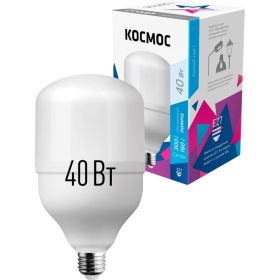 Светодиодная лампа КОСМОС HWLED 40W 220V E27 4500K LksmHWLED40WE2745 (артикул 16306879) – фото 1