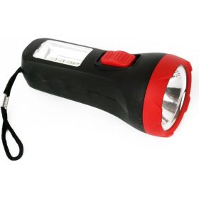 Фонарь Ultraflash LED16014 черный, 1 + 4SMD LED, 2 режима, 1XR6, пластик, блист-пакет 14253 (артикул 16392483) – фото 1