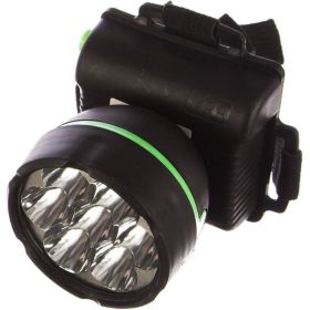 Налобный фонарь Ultraflash 909LED7 черный, 7LED, 1 режим, 3XR6 11782 (артикул 15527396) – фото 1