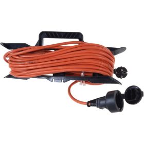 Удлинитель шнур Партнер-Электро GardenLine на рамке с/з ПВС 3х1,5 16A 20м IP 44 US206С-120OR (артикул 15908693) – фото 1