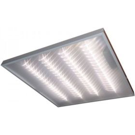 Светодиодный светильник ESLIGHT LG-34Вт-5000К-МИКРО-призма IP20 586х586х40мм 4400Лм ES0303452 (артикул 16240538) – фото 1