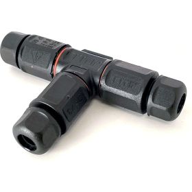 Водостойкий 3-полюсный разъем TTAF Elektronik, 250V 20A IP68 WPT-0303M20 (артикул 17737288) – фото 1