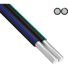 Самонесущий провод СИП-4 REXANT 2x16,0 кв.мм 100 м ГОСТ 01-8890-2 (артикул 16502709) – фото 1