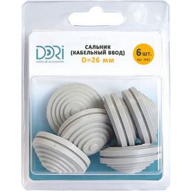 Сальник DORI d=26мм, D отверстия бокса 32мм, 6 штук/блистер 2862 (артикул 16339808) – фото 1