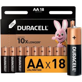 Элемент питания Duracell LR6-18BL BASIC 18шт Б0014448 (артикул 15640007) – фото 1