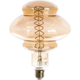 Лампа Gauss Led Vintage Filament Flexible BD160 8W 330lm E27 160х210mm Gray 2400K 162802008 (артикул 16125985) – фото 1