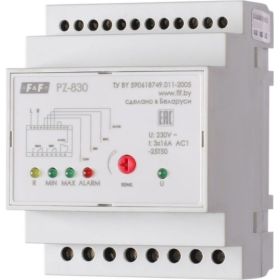 Трехуровневое реле контроля уровня жидкости F&F PZ-830 EA08.001.003 (артикул 16059911) – фото 1