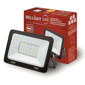 Светодиодный прожектор BELLIGHT BL-LFL-2-20-12/24/36 slim/СДО, 6500К, 1600 Lm, IP65 71712615 (артикул 26522108) – фото 1