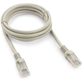 Патч-корд Cablexpert UTP PP12-1.5M кат.5e, 1.5м, литой, многожильный серый PP12-1.5M (артикул 15933178) – фото 1